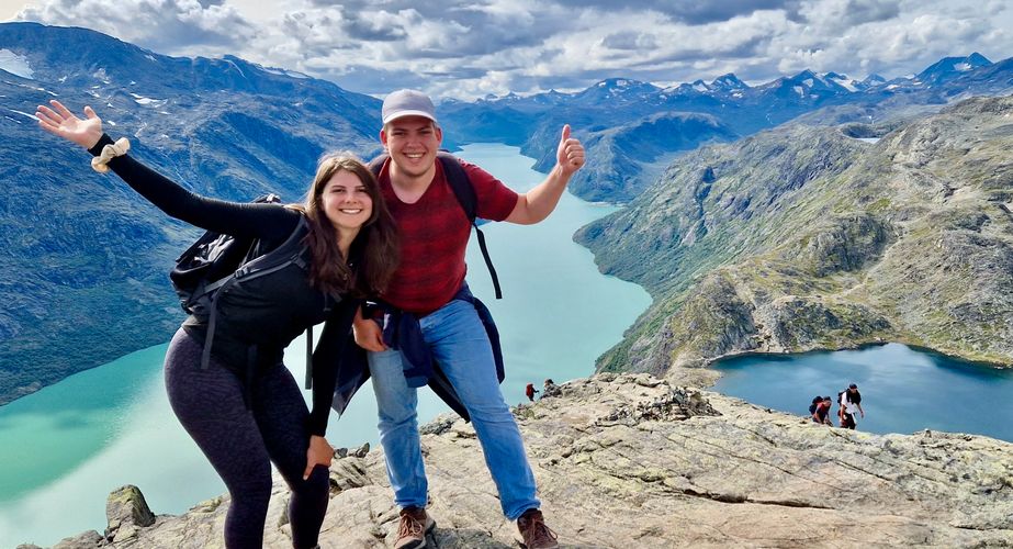 Besseggen hike Jotunheimen NP